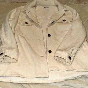 OLD NAVY WHITE SHACKET